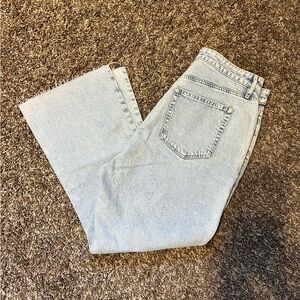 LOFT Sky Blue Wide Leg Jeans